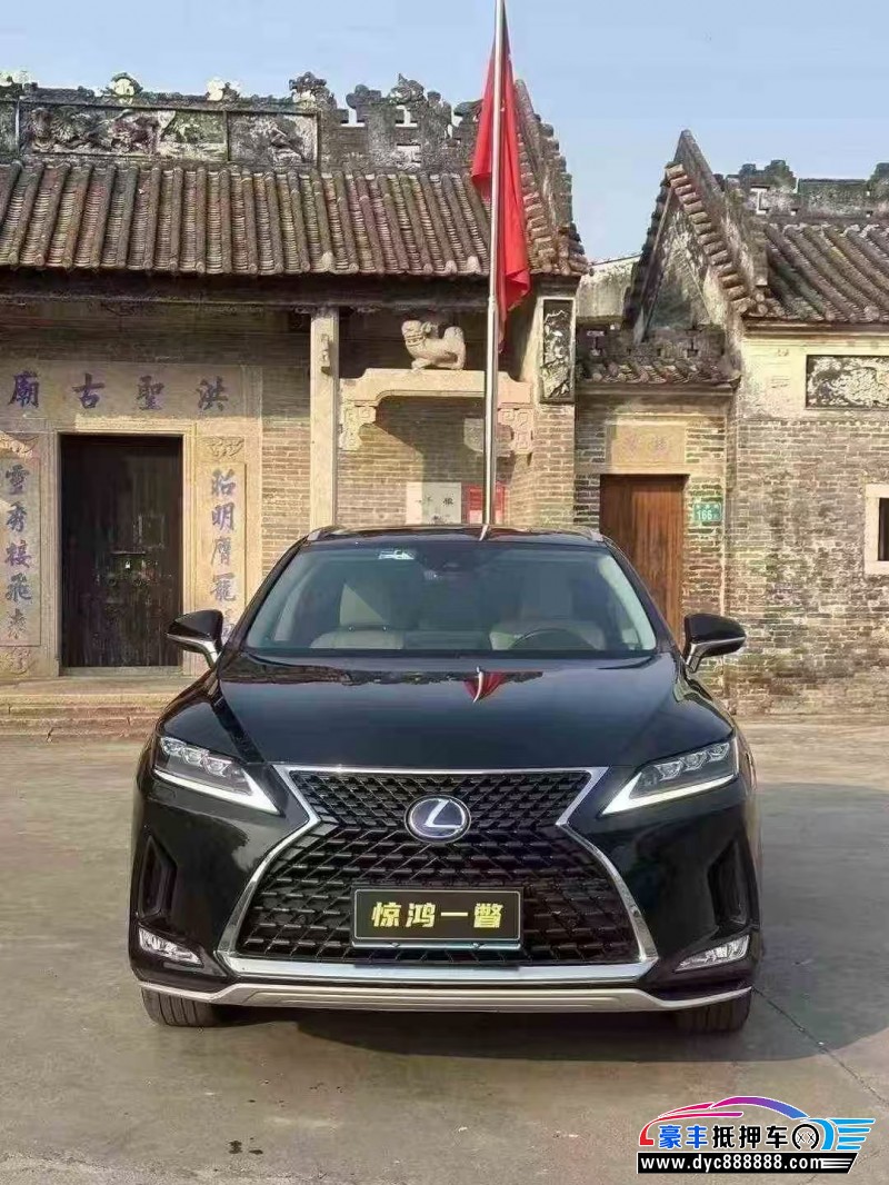 21年雷克萨斯RX轿车抵押车出售