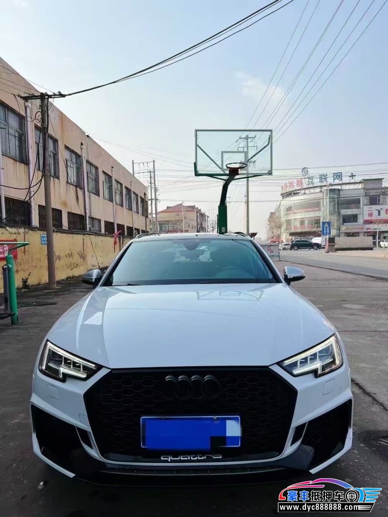 抵押车出售19年奥迪A4轿车