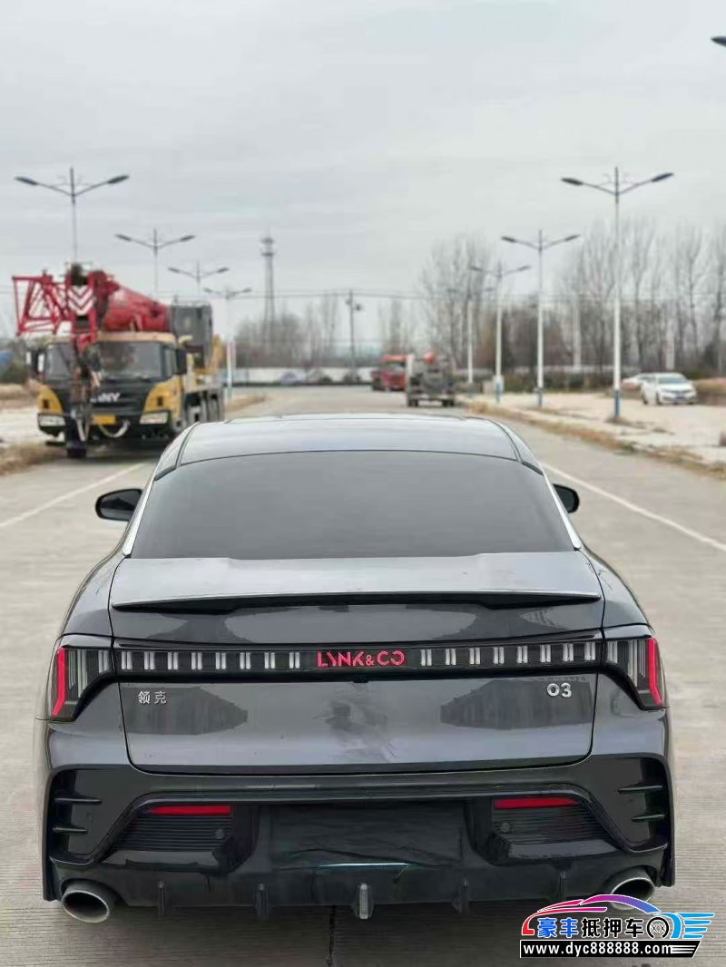 24年领克03轿车抵押车出售