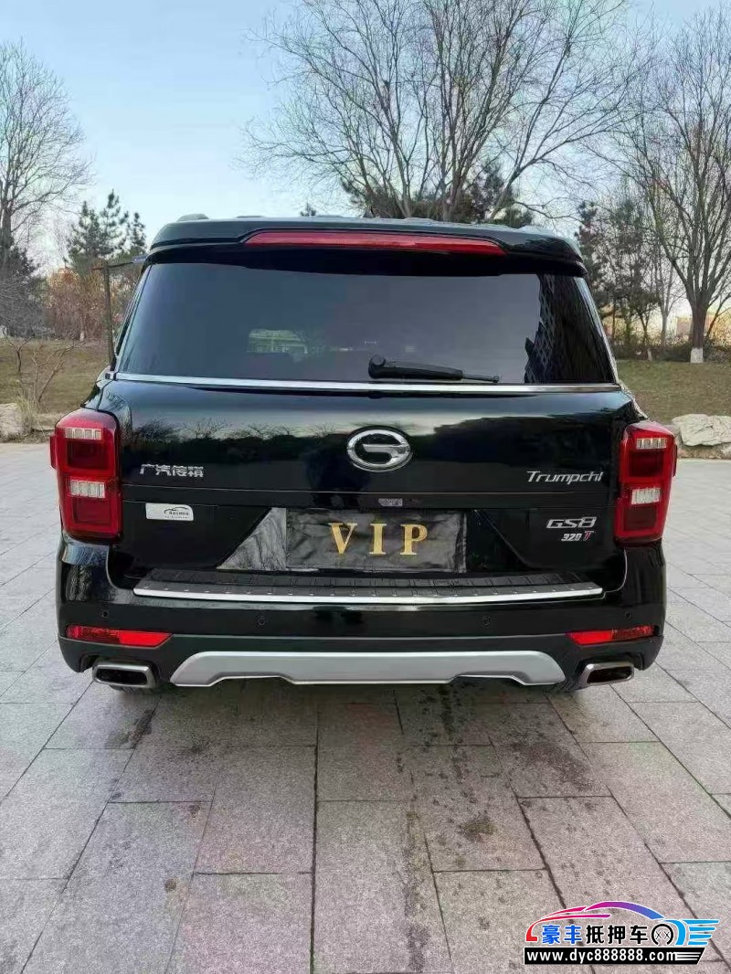 18年传祺ga8轿车抵押车出售