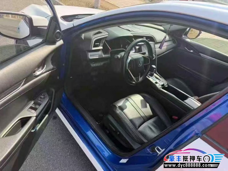 18年本田思域轿车抵押车出售