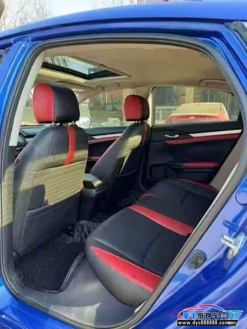 19年本田思域轿车抵押车出售