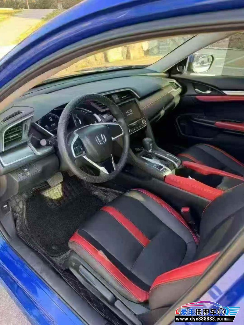 19年本田思域轿车抵押车出售