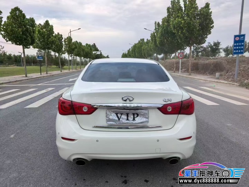 17年英菲尼迪Q50L轿车抵押车出售