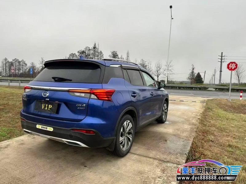 19年传祺GS4轿车抵押车出售