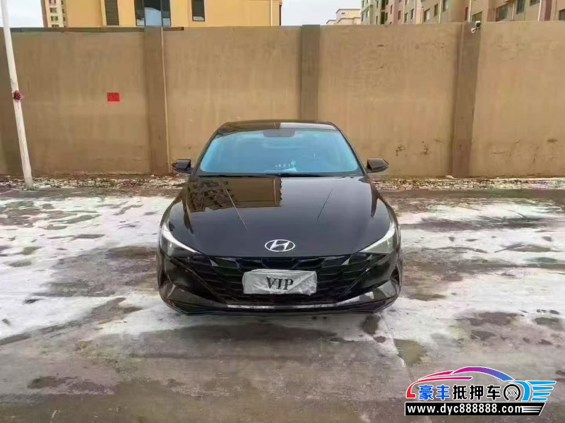 抵押车出售21年现代伊兰特轿车