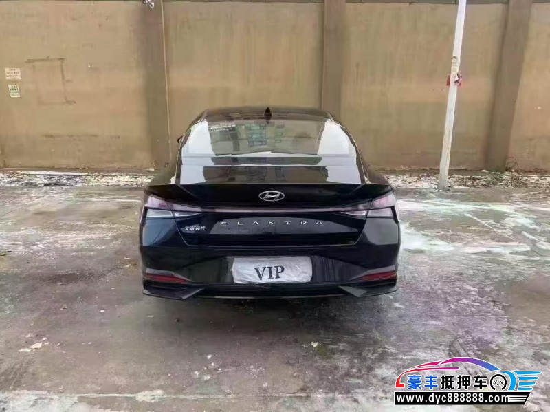 21年现代伊兰特轿车抵押车出售