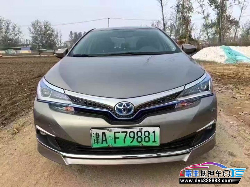 抵押车出售21年丰田卡罗拉轿车