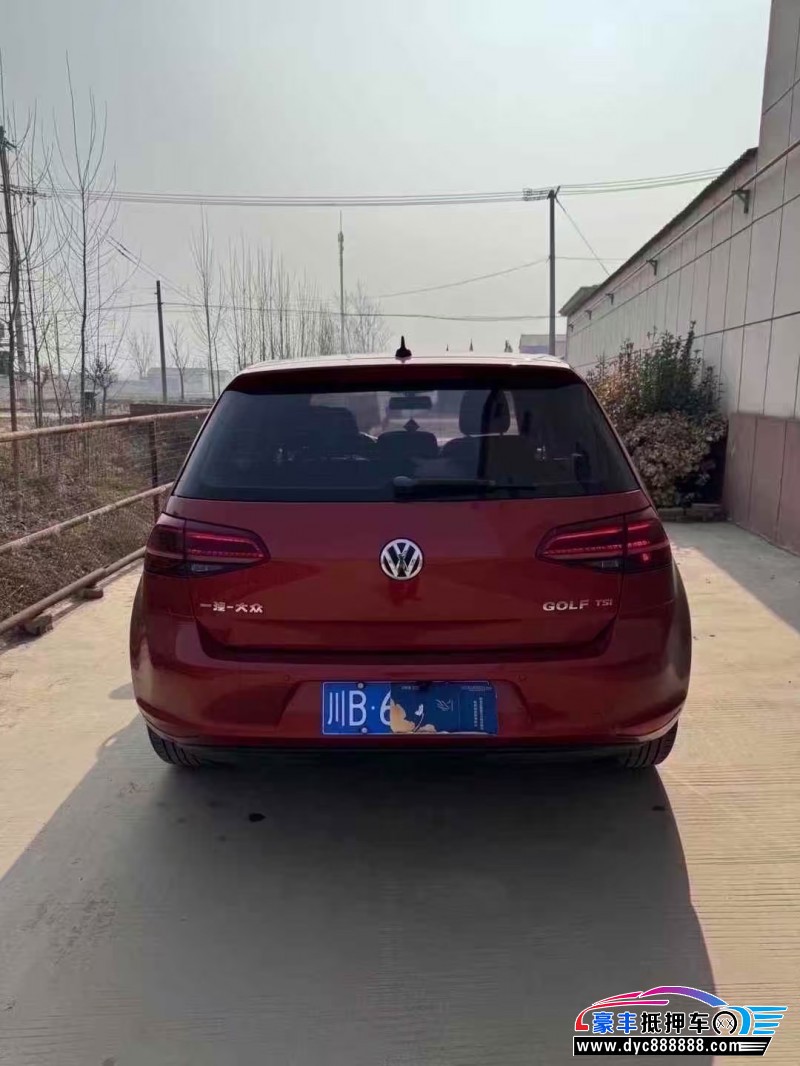 16年大众高尔夫轿车抵押车出售