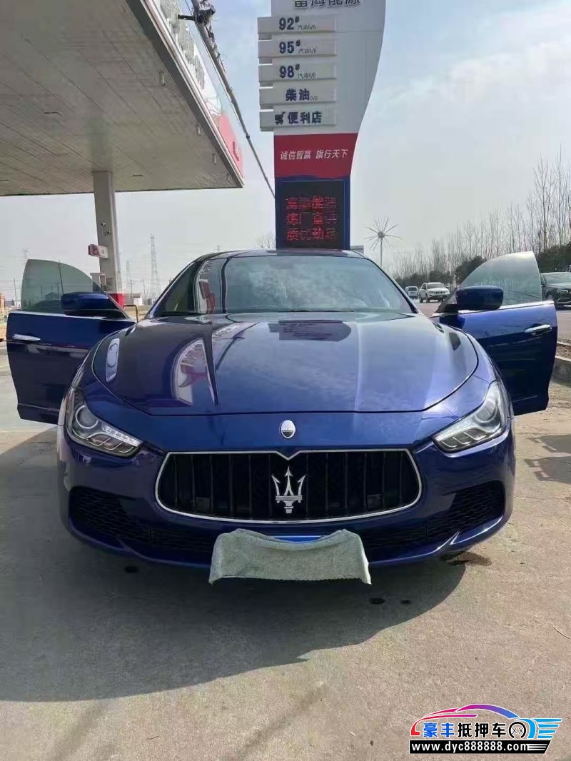 抵押车出售15年玛莎拉蒂Ghibli轿车
