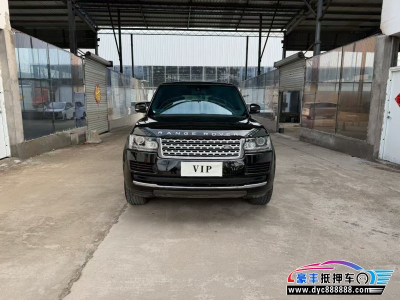 16年路虎揽胜行政SUV抵押车出售