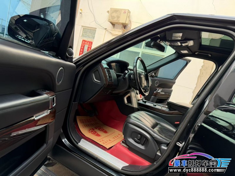 16年路虎揽胜行政SUV抵押车出售