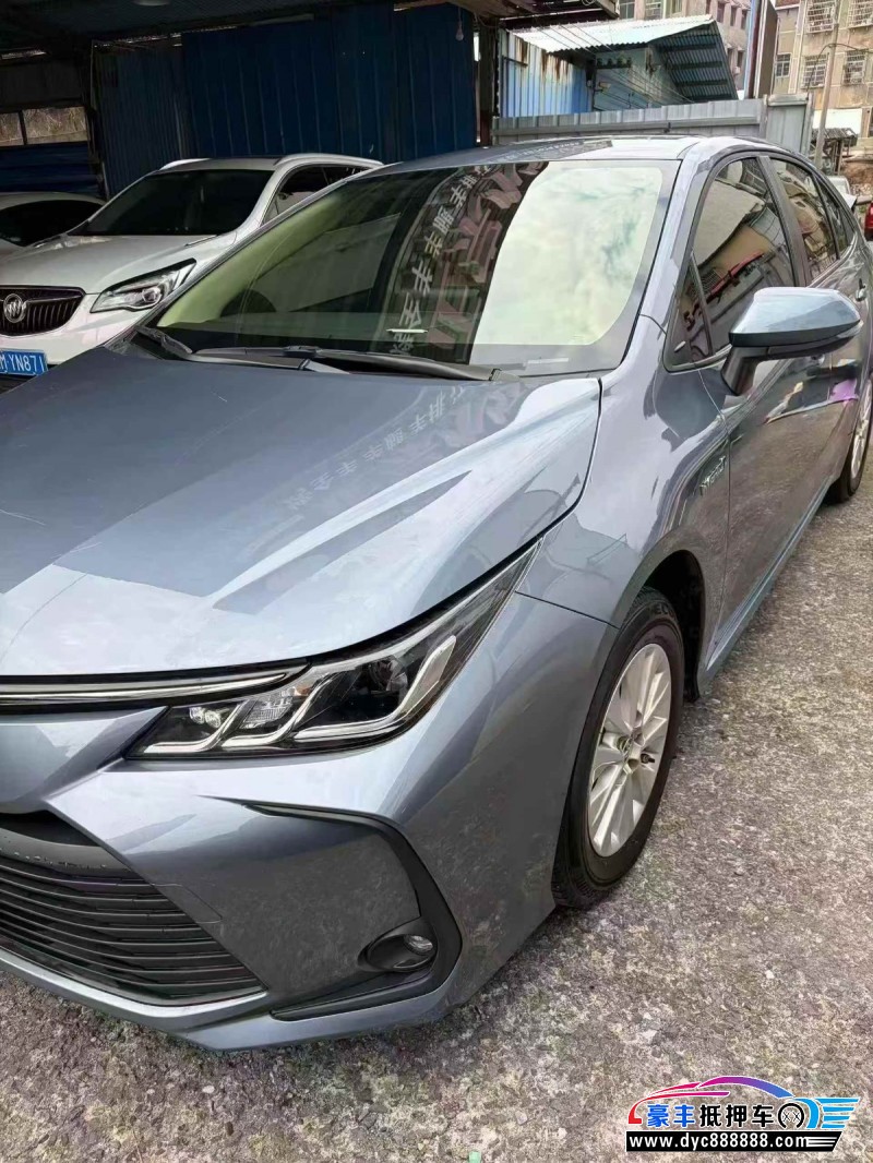 23年丰田卡罗拉轿车抵押车出售