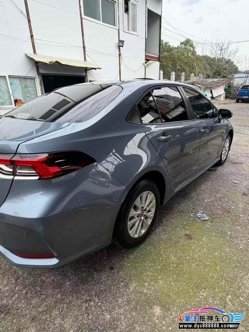 23年丰田卡罗拉轿车抵押车出售