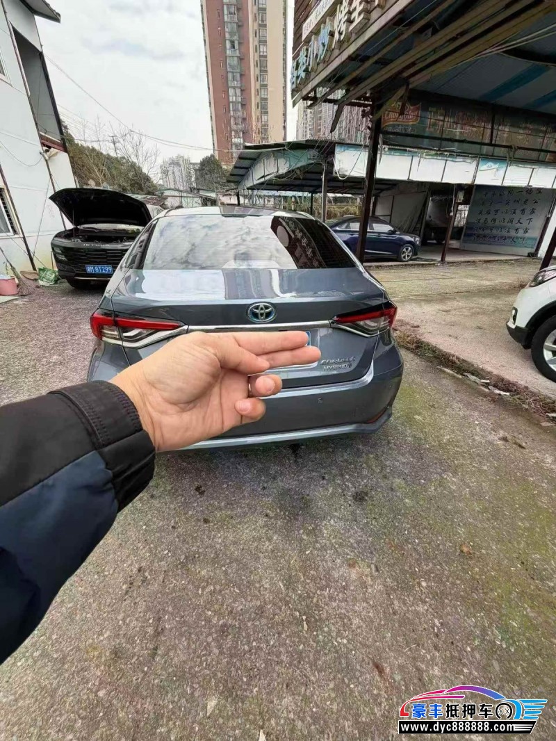 23年丰田卡罗拉轿车抵押车出售