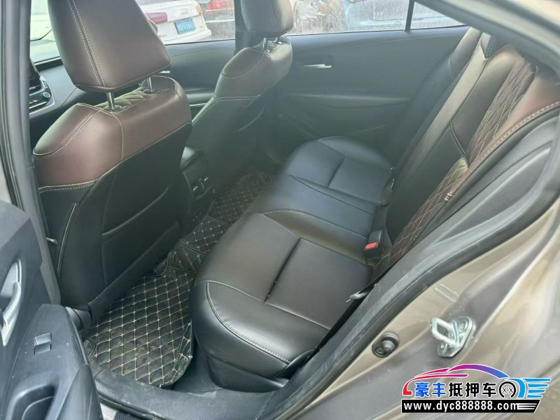 22年丰田卡罗拉轿车抵押车出售