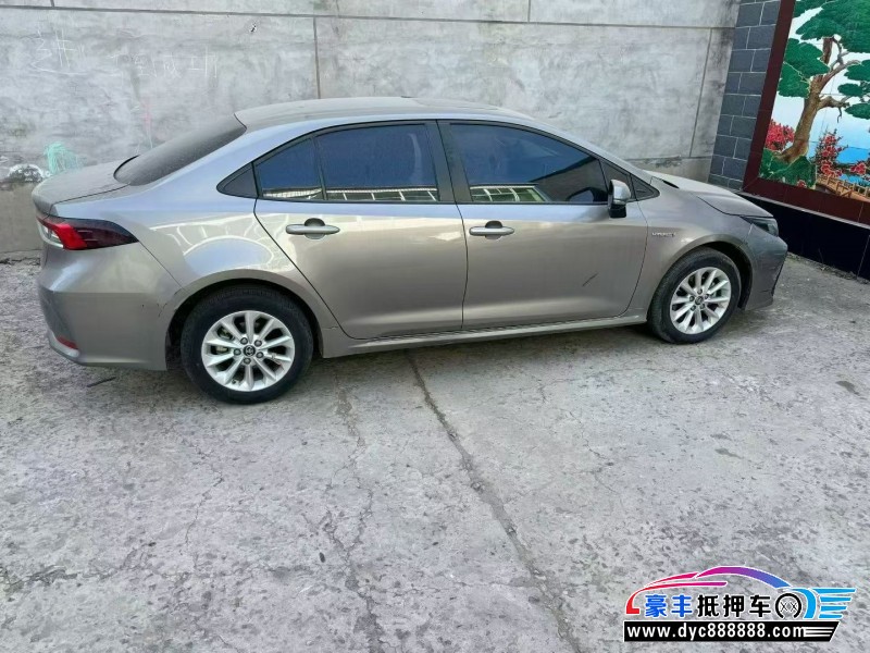 22年丰田卡罗拉轿车抵押车出售