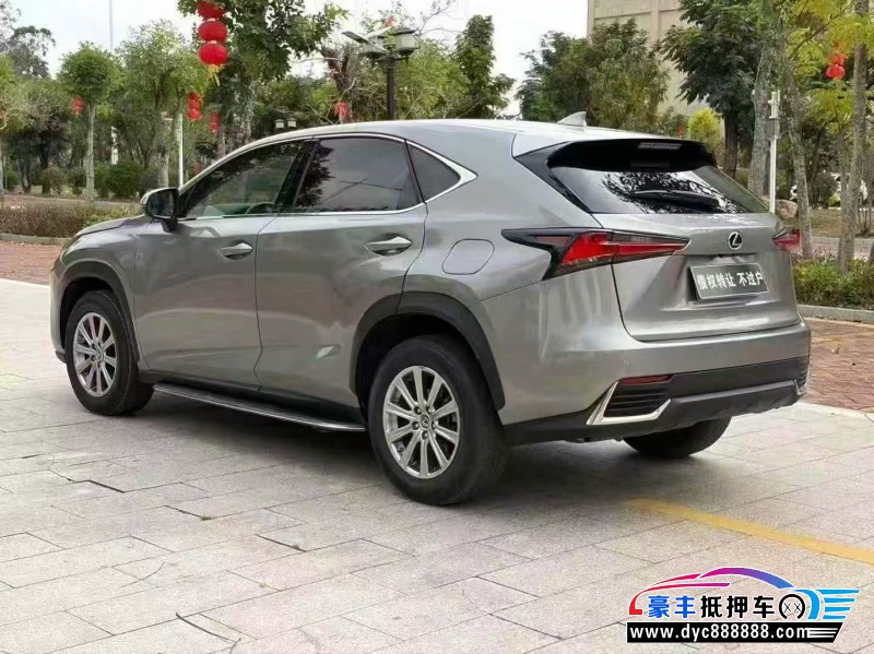 18年雷克萨斯NX轿车抵押车出售