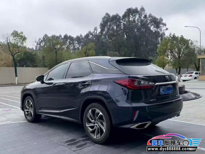 19年雷克萨斯RX轿车抵押车出售