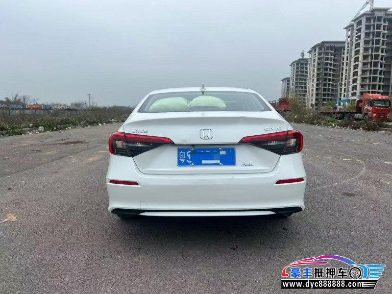 25年本田思域轿车抵押车出售