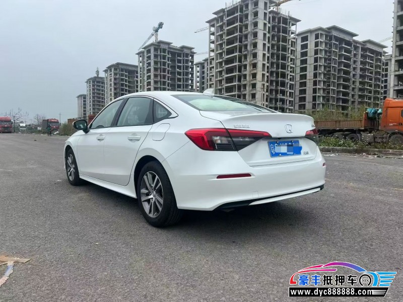 25年本田思域轿车抵押车出售