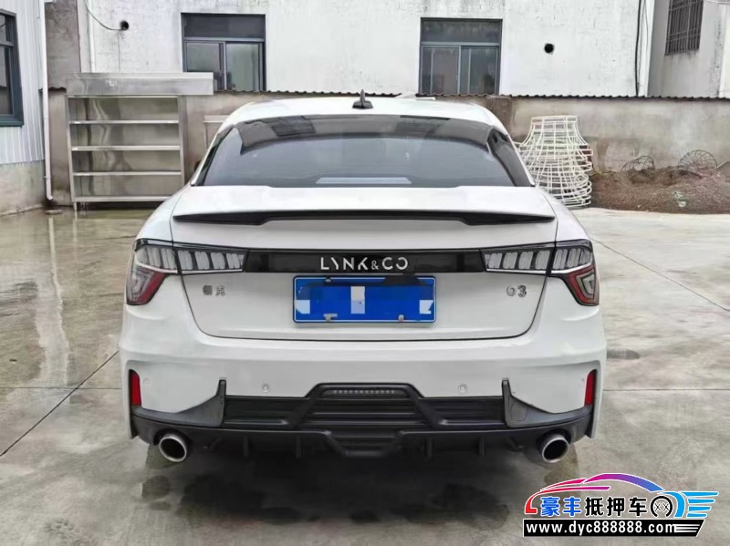 22年领克03轿车抵押车出售