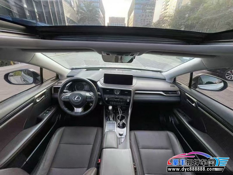 22年雷克萨斯RX轿车抵押车出售