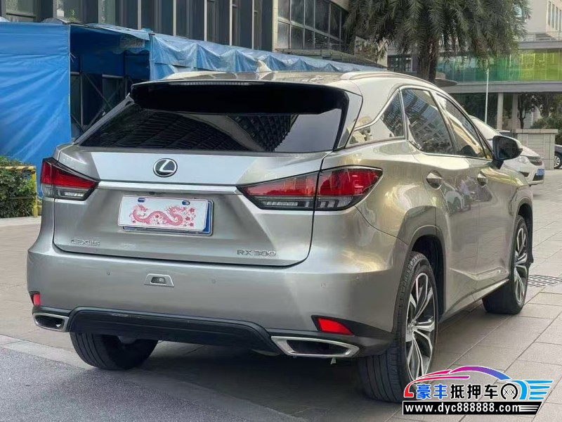 22年雷克萨斯RX轿车抵押车出售