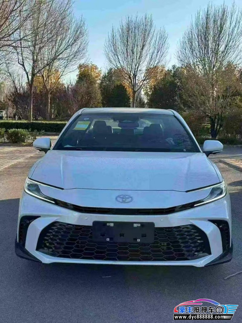 25年丰田凯美瑞轿车抵押车出售