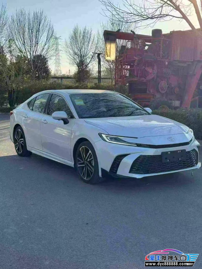 25年丰田凯美瑞轿车抵押车出售