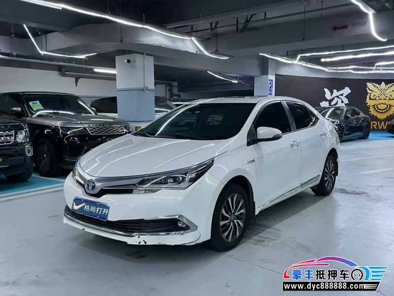 17年丰田卡罗拉轿车抵押车出售