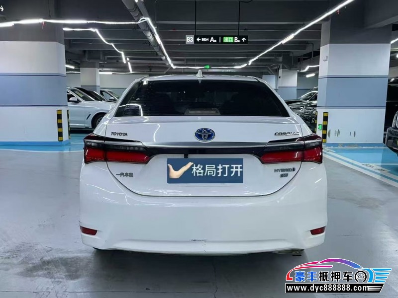 17年丰田卡罗拉轿车抵押车出售