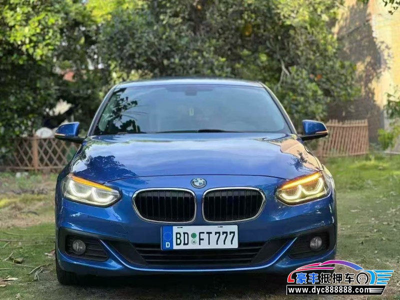 抵押车出售19年宝马1系轿车