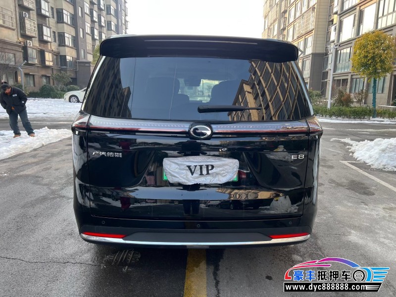 25年传祺e8轿车抵押车出售