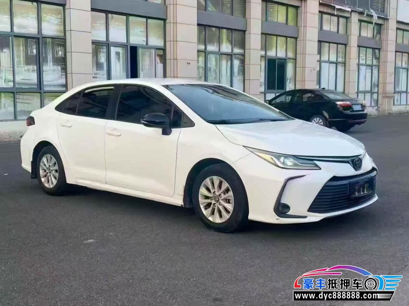 21年丰田卡罗拉轿车抵押车出售