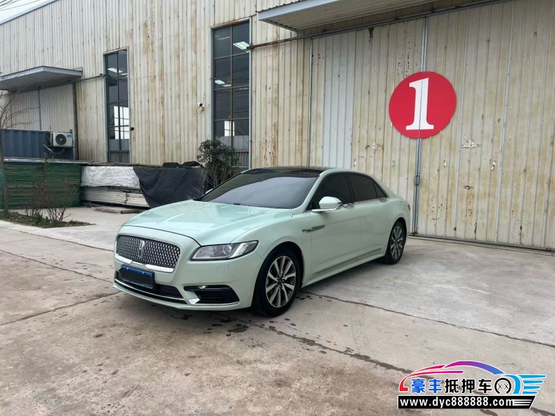 19年林肯大陆轿车抵押车出售