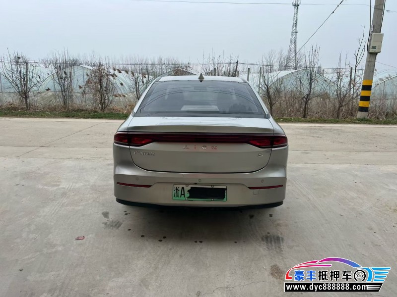 23年埃安魅S580轿车抵押车出售