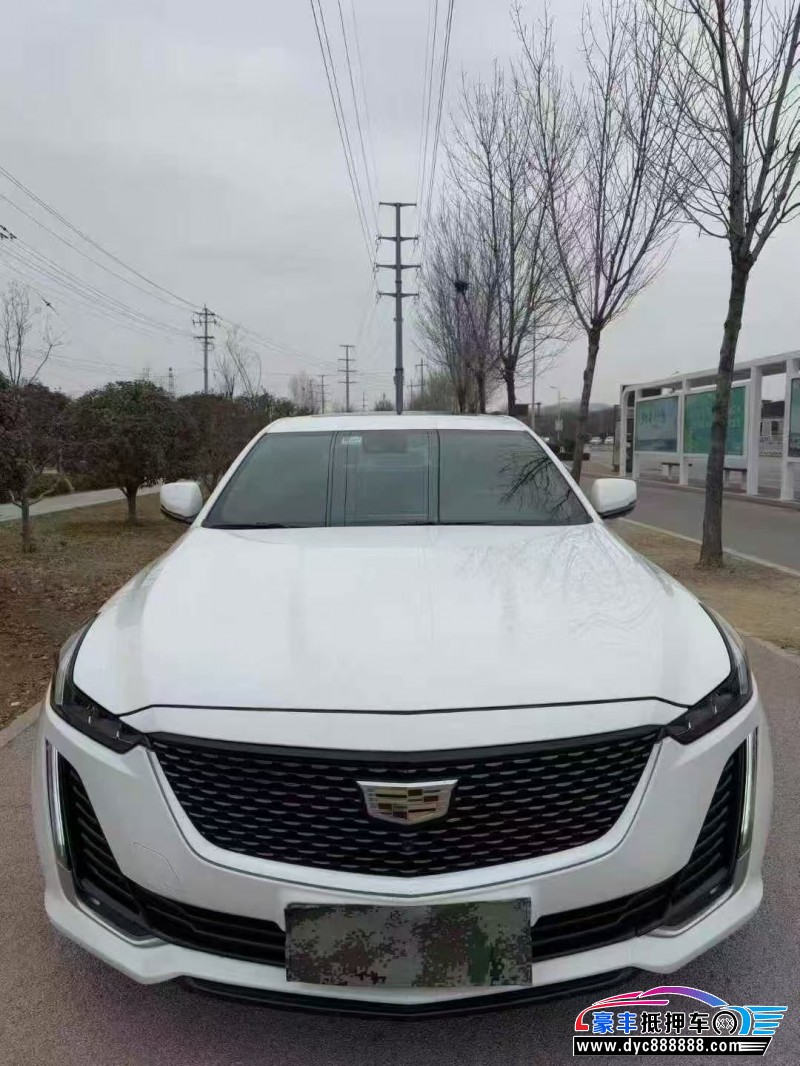 抵押车出售21年凯迪拉克CT5轿车