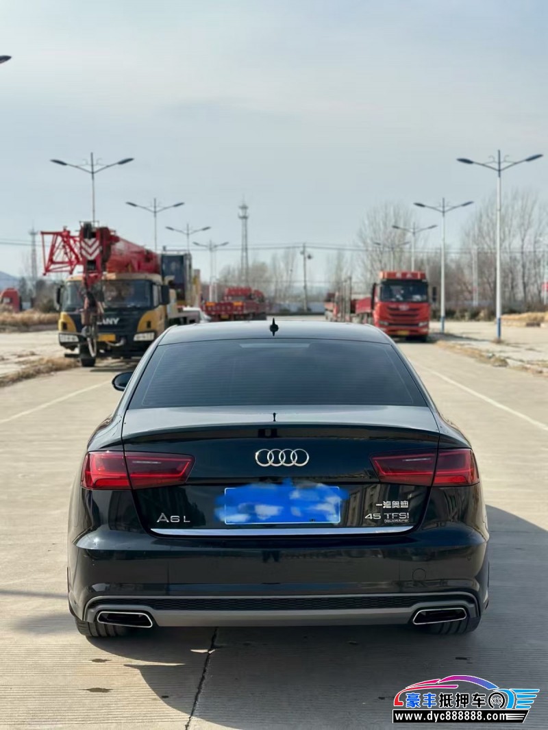 18年奥迪A6L轿车抵押车出售