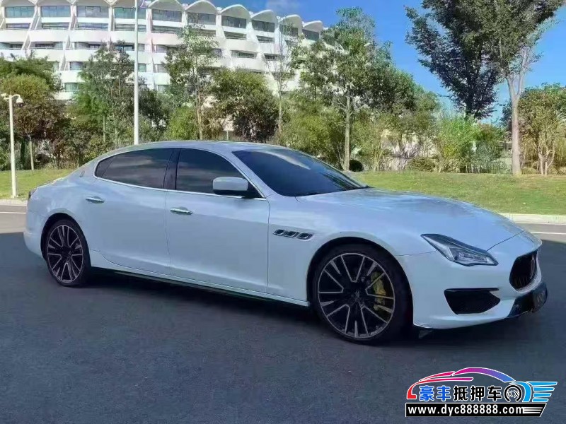 15年玛莎拉蒂总裁轿车抵押车出售