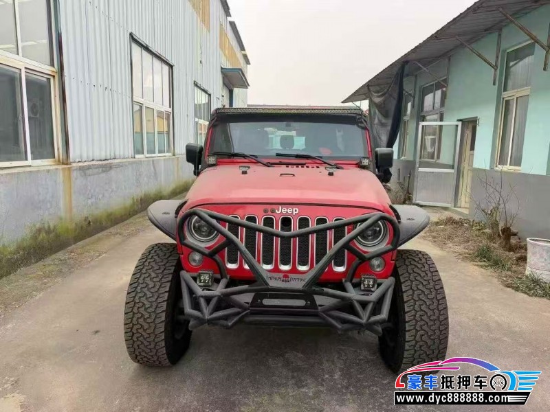 抵押车出售17年Jeep牧马人SUV