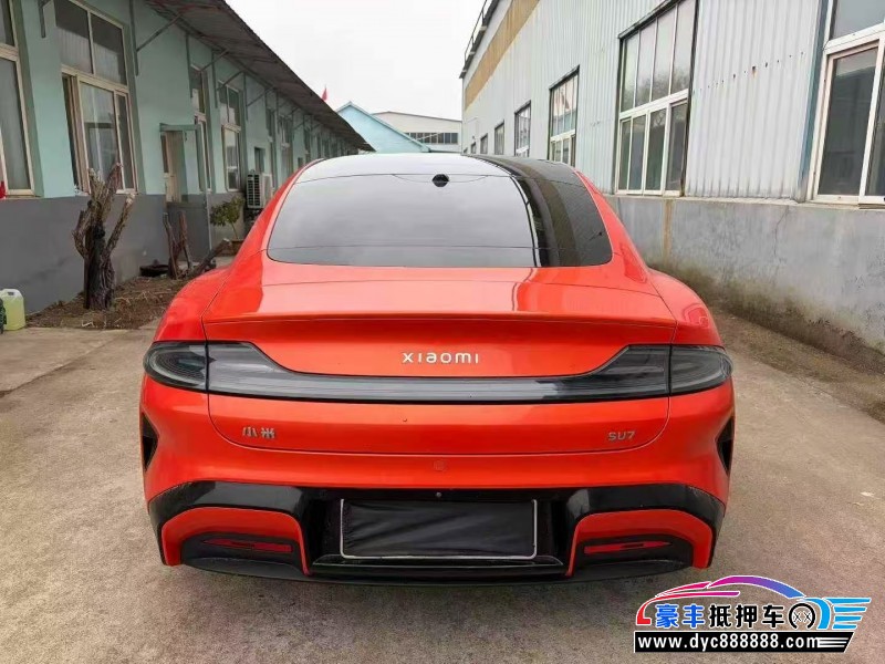25年小米SU7轿车抵押车出售