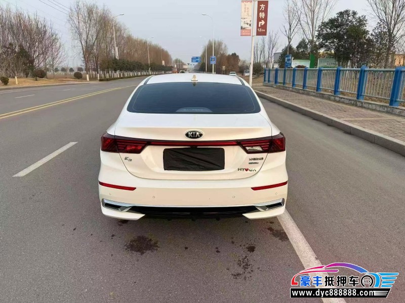 19年起亚K3轿车抵押车出售