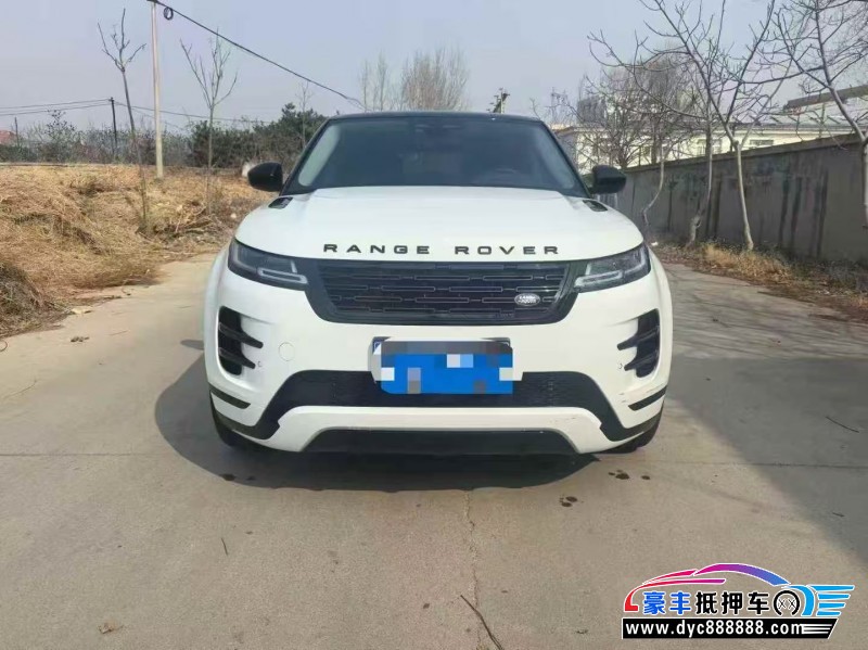 抵押车出售24年路虎揽胜极光轿车