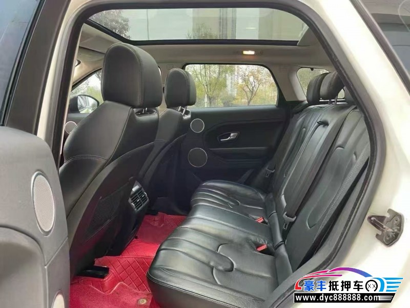 15年路虎揽胜极光轿车抵押车出售