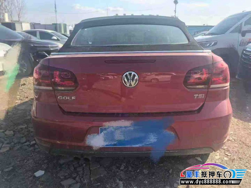 14年大众高尔夫轿车抵押车出售