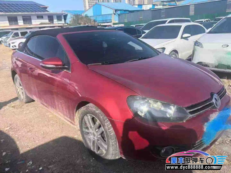 14年大众高尔夫轿车抵押车出售