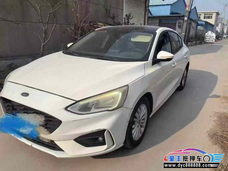 19年福特福克斯轿车抵押车出售
