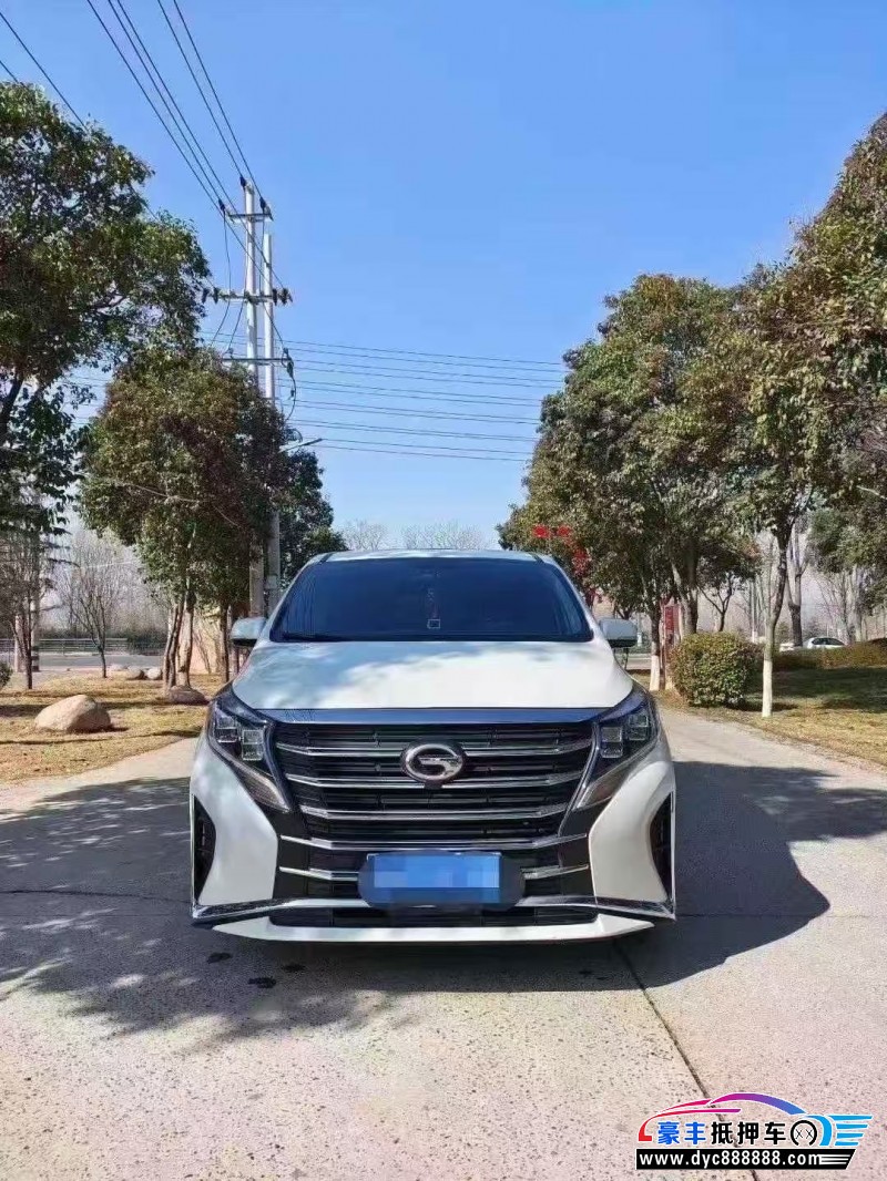 抵押车出售23年传祺GM8轿车