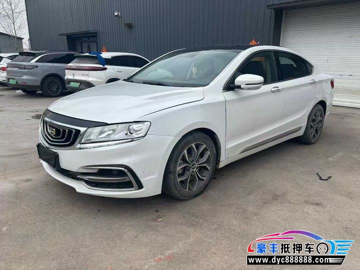 18年吉利博瑞轿车抵押车出售